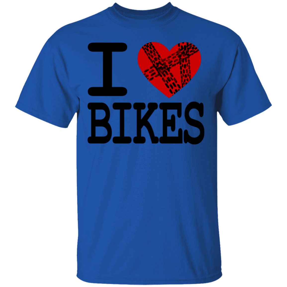 I Love Bikes Biking T-Shirt