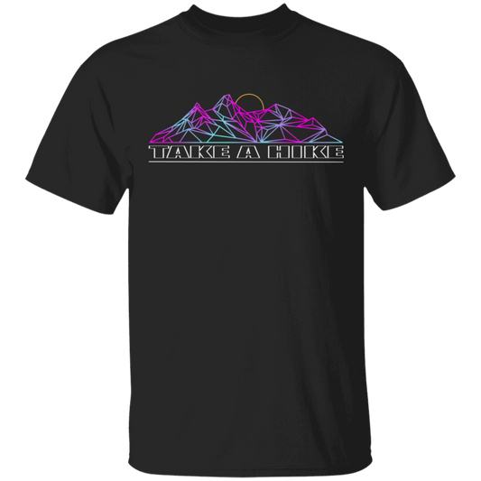 Take a Hike Abstract Camping Nature T-Shirt