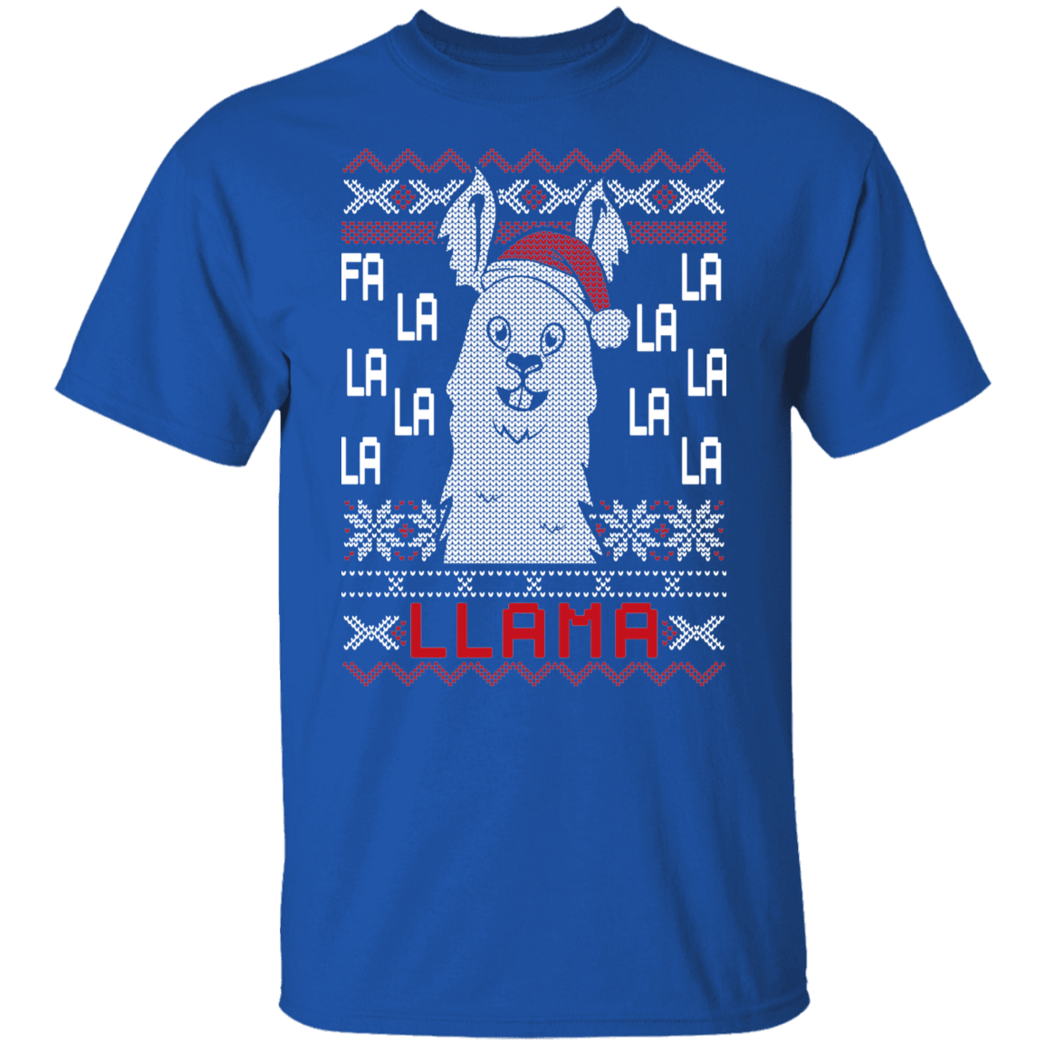 Fa La La LLama Ugly Christmas Party T-Shirt