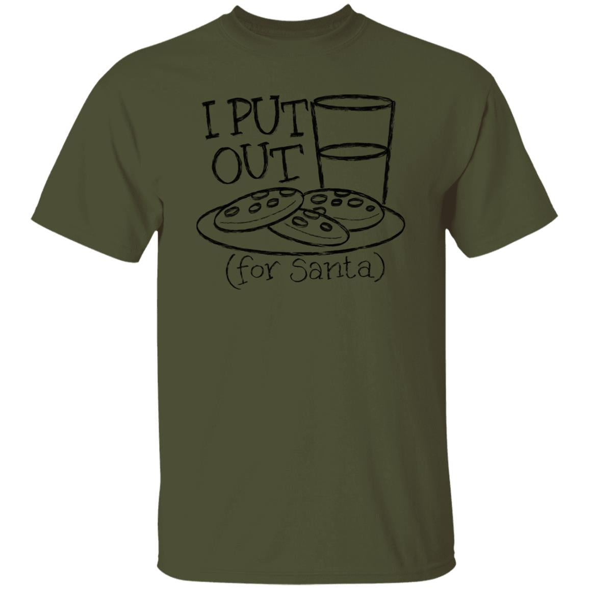 I Put Out For Santa Funny Christmas T-Shirt