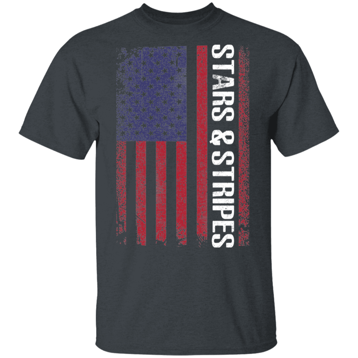 Stars & Stripes American Flag USA T-Shirt