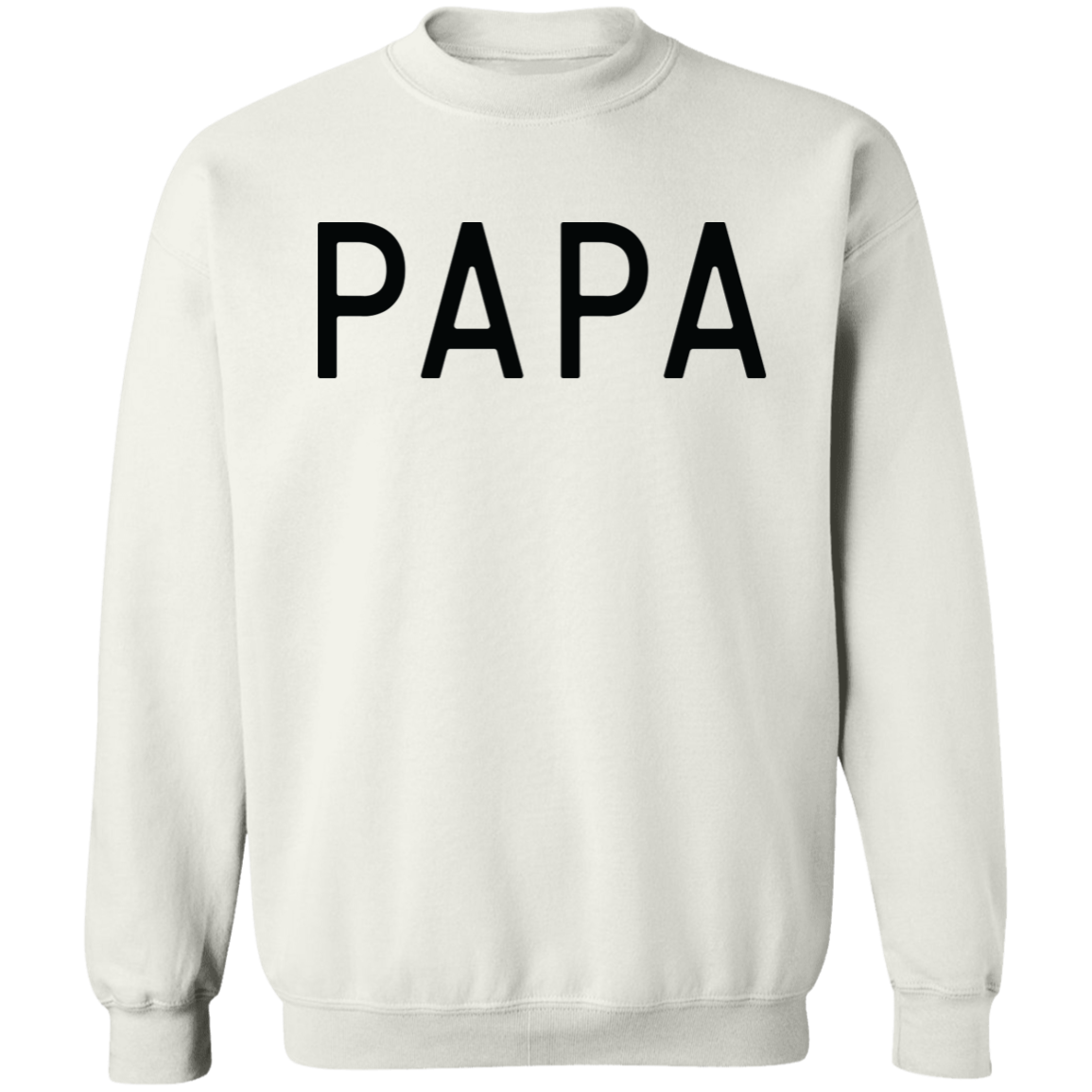 PAPA Crewneck Pullover Sweatshirt