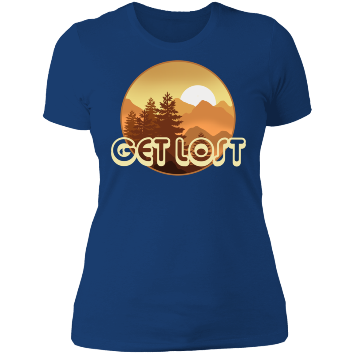 Get Lost in Nature Camping Women's T-Shirt