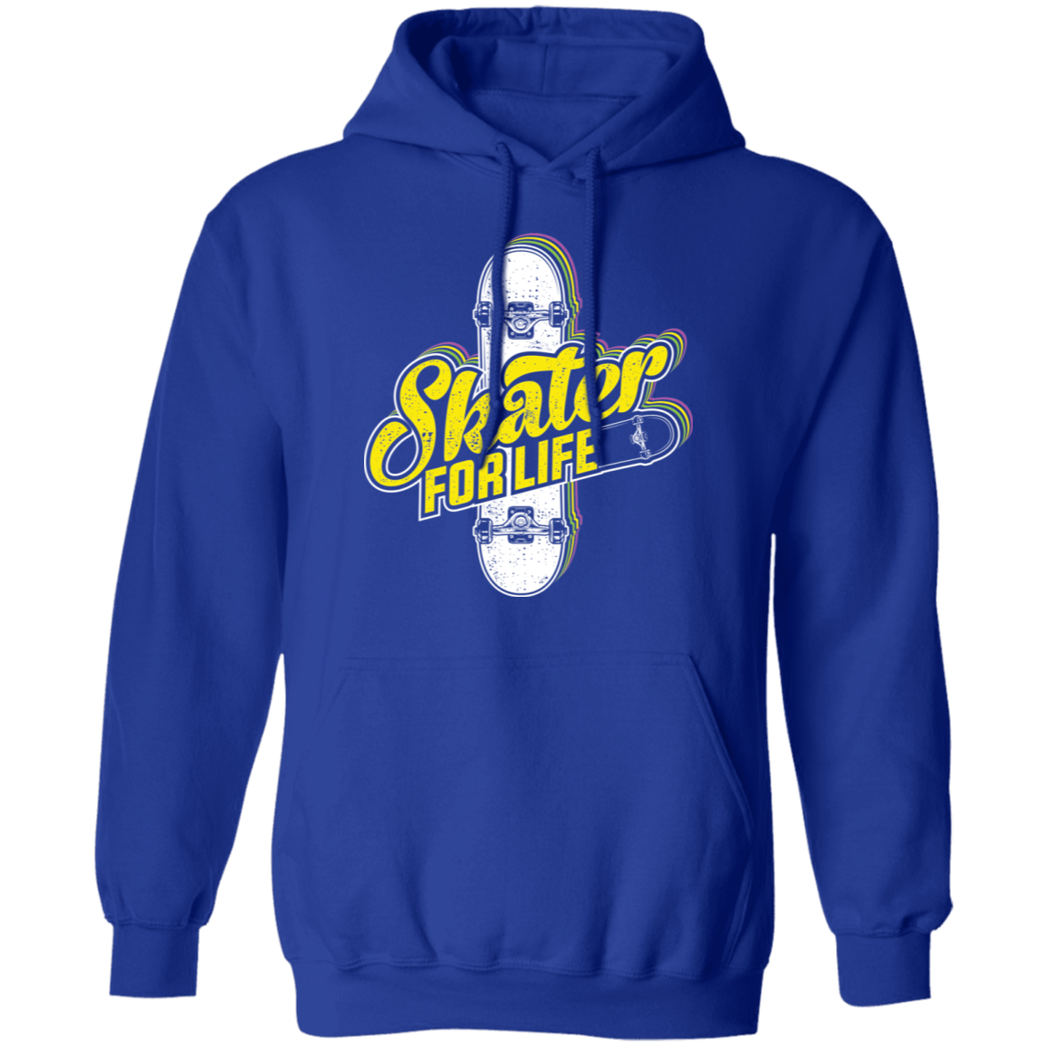 Skater For Life Skateboarding Skateboard Pullover Hoodie