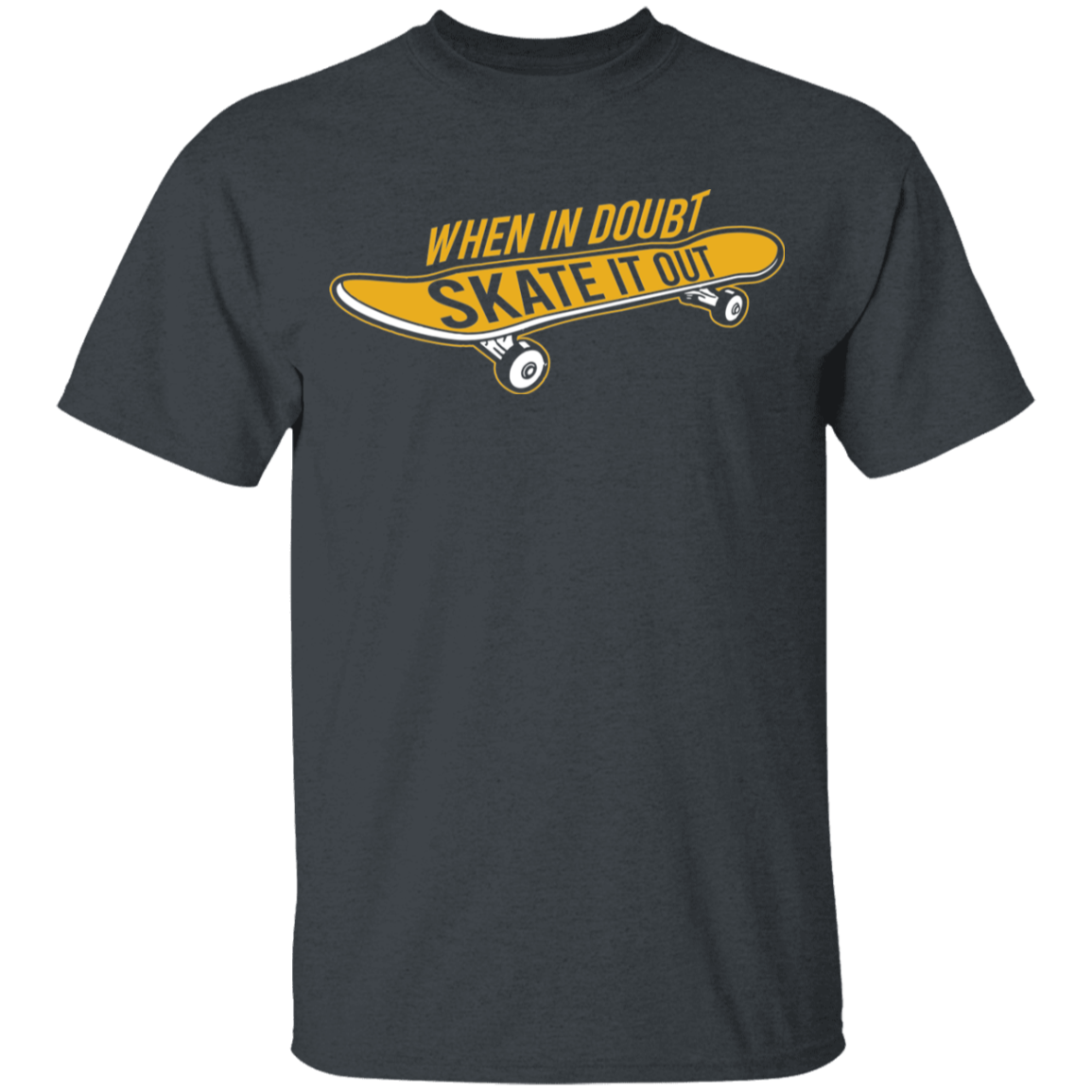 When In Doubt Skate It Out Skateboarding Skateboard Youth T-Shirt