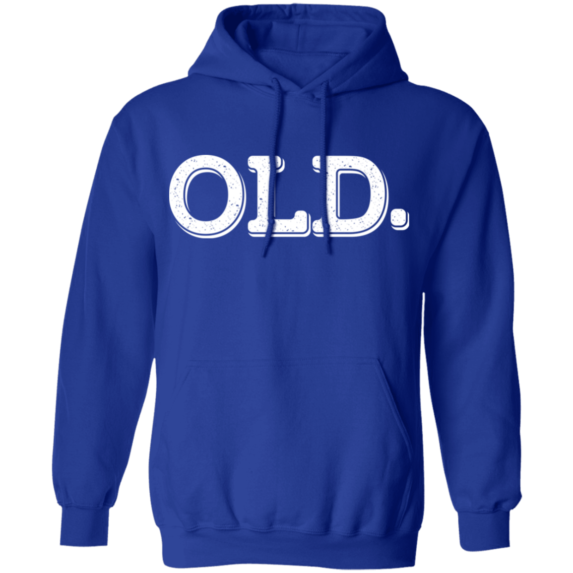 OLD. Funny Birthday Pullover Hoodie
