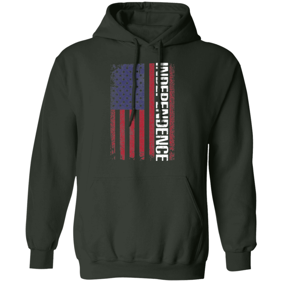 Independence American Flag USA  Pullover Hoodie