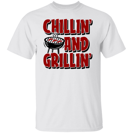 Chillin' and Grillin' BBQ  T-Shirt