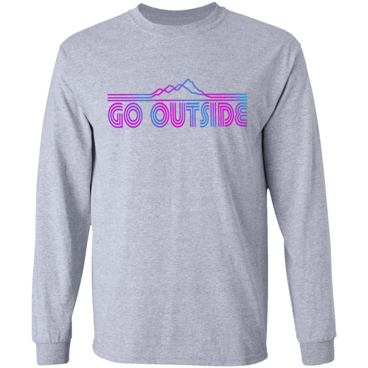 Go Outside Camping Nature Long Sleeve T-Shirt