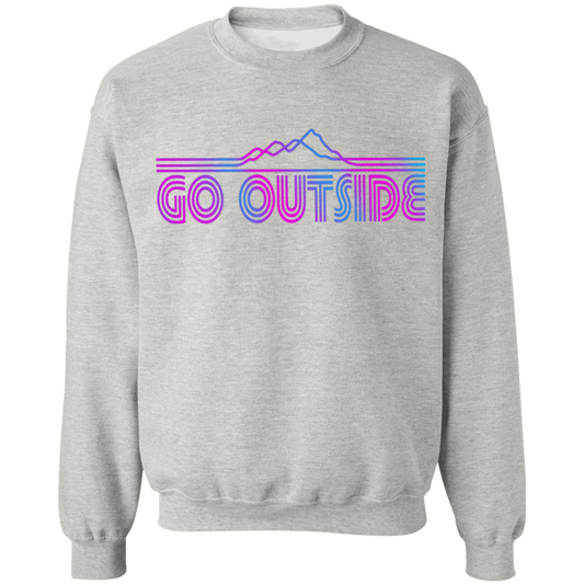 Go Outside Camping Nature Crewneck Sweatshirt