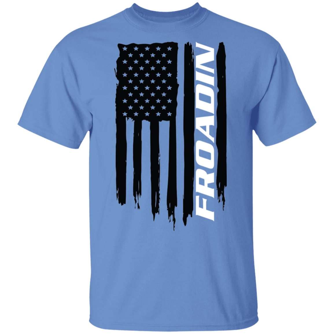 Froadin Off-Road Desert American Flag T-Shirt