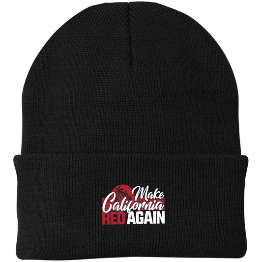 Make California Red Again Republican Beanie Cap