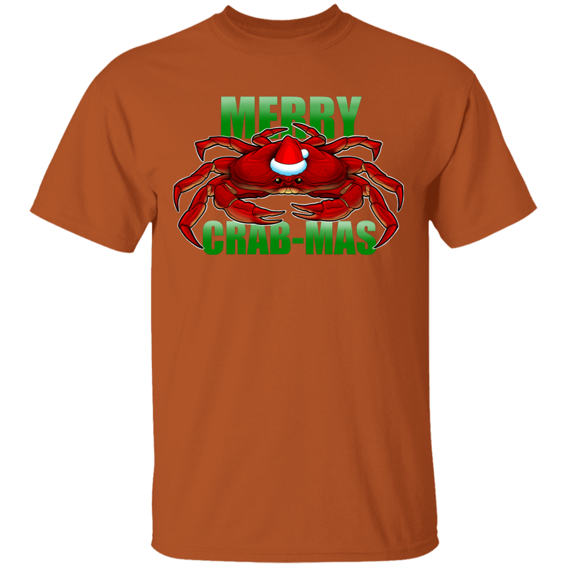 Merry Crab-Mas Saltwater Christmas T-Shirt