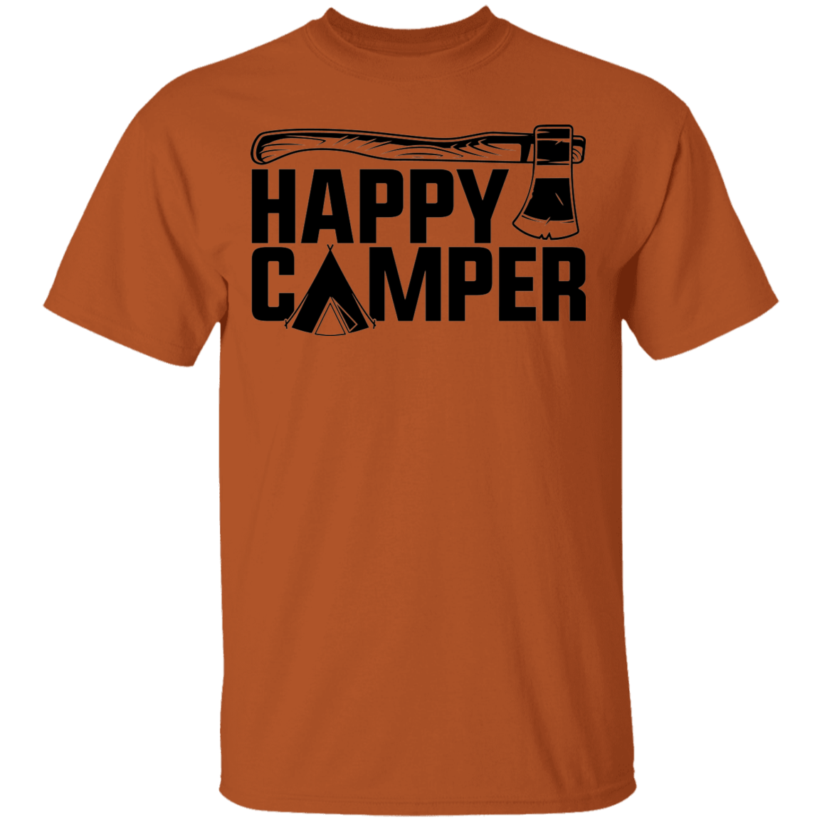 Happy Camper Outdoor Camping T-Shirt