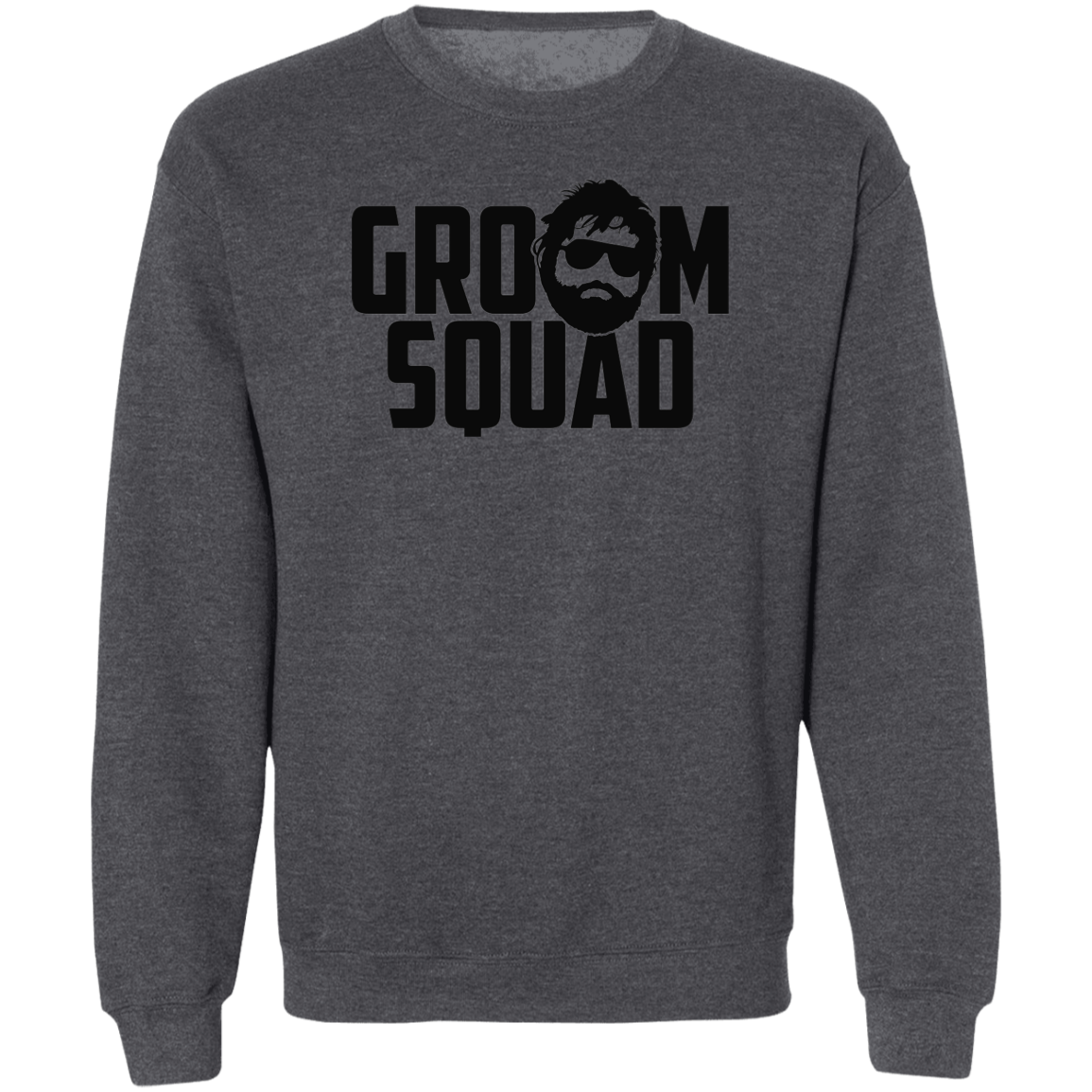 Bachelor Party Wedding Groom Squad Crewneck Sweatshirt