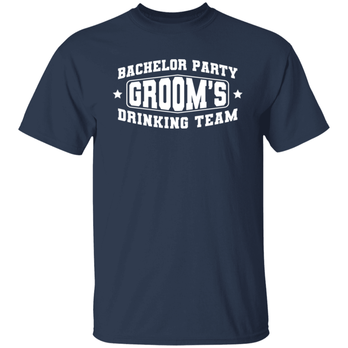 Bachelor Party Groom’s Drinking Team Funny T-Shirt