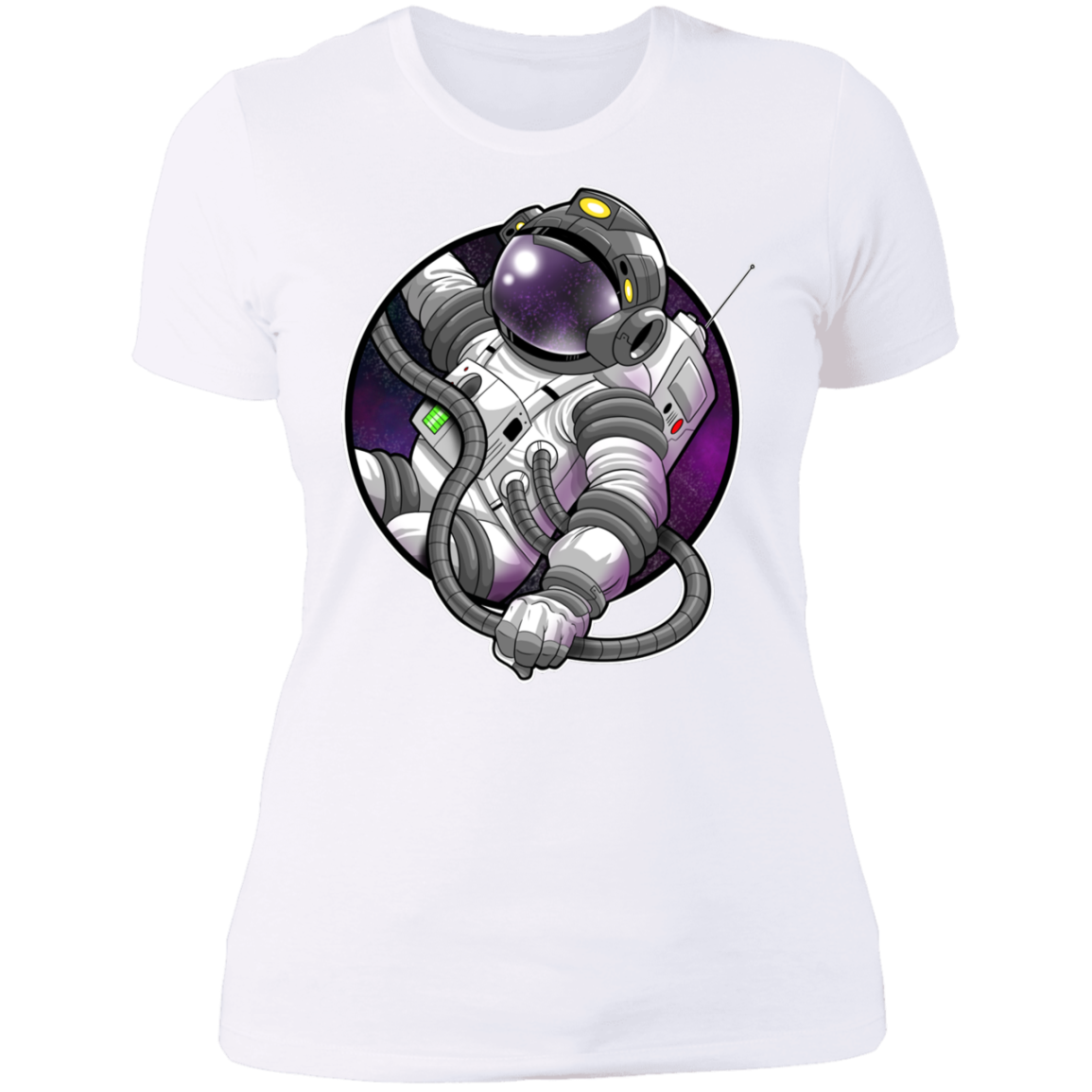 Astronaut Space Explorer MoonwalkerWomen's T-Shirt