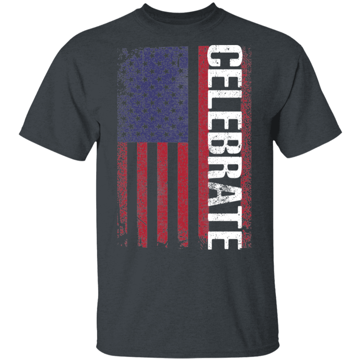 Celebrate American Flag USA T-Shirt