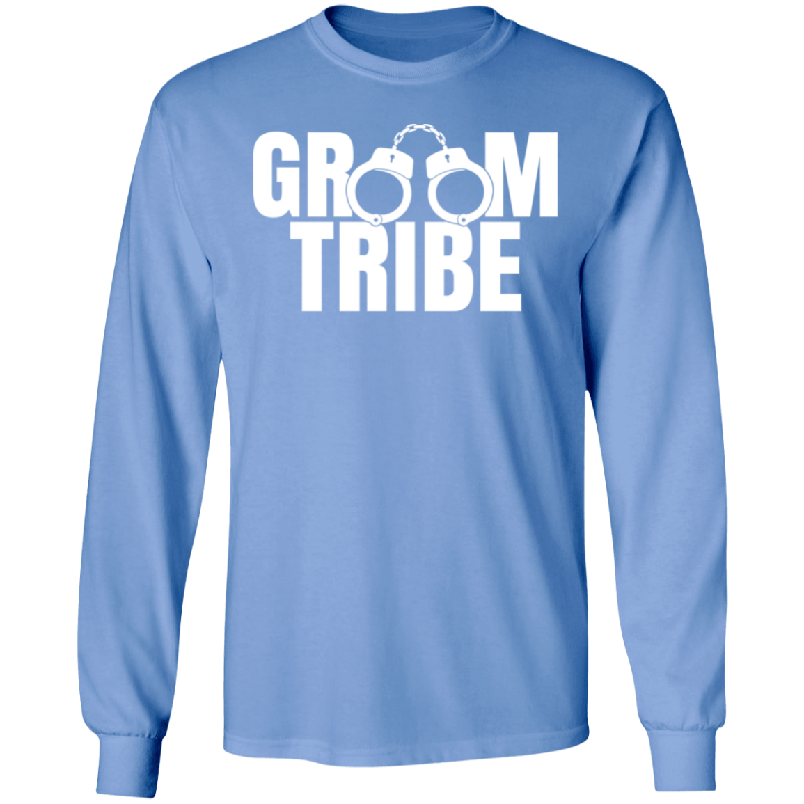 Bachelor Party Wedding Funny Groom Tribe Long Sleeve T-Shirt