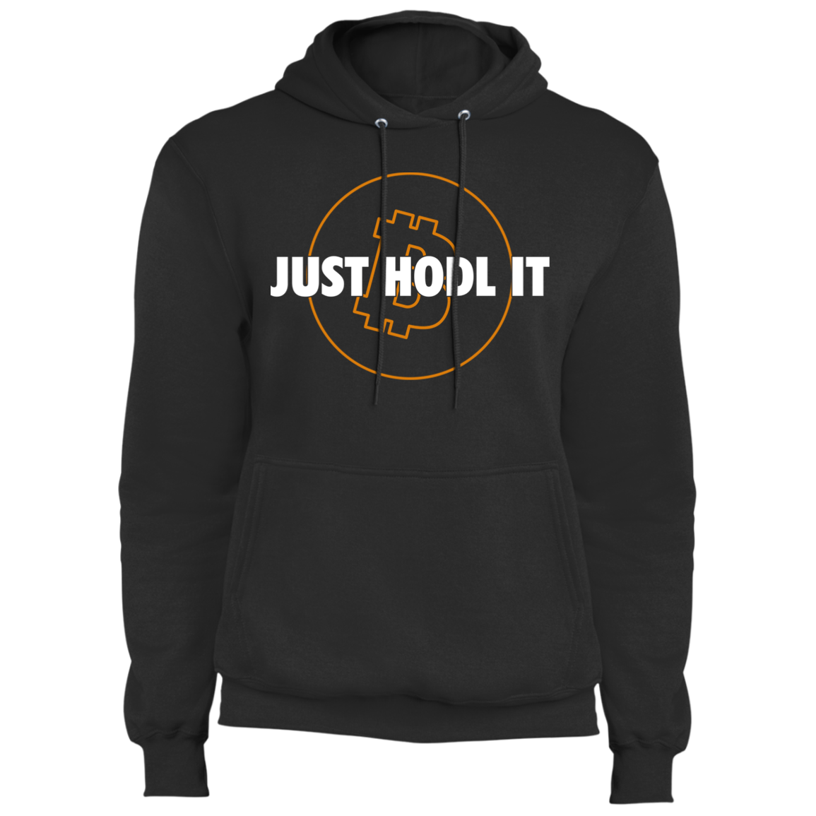 Bitcoin Just Hodl It Cryptocurrency BTC Pullover Hoodie