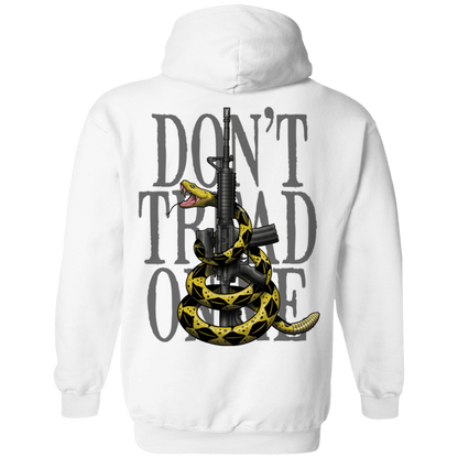 We the People Don't Tread on Me Gadsden Flag Double Sided Pullover Hoodie