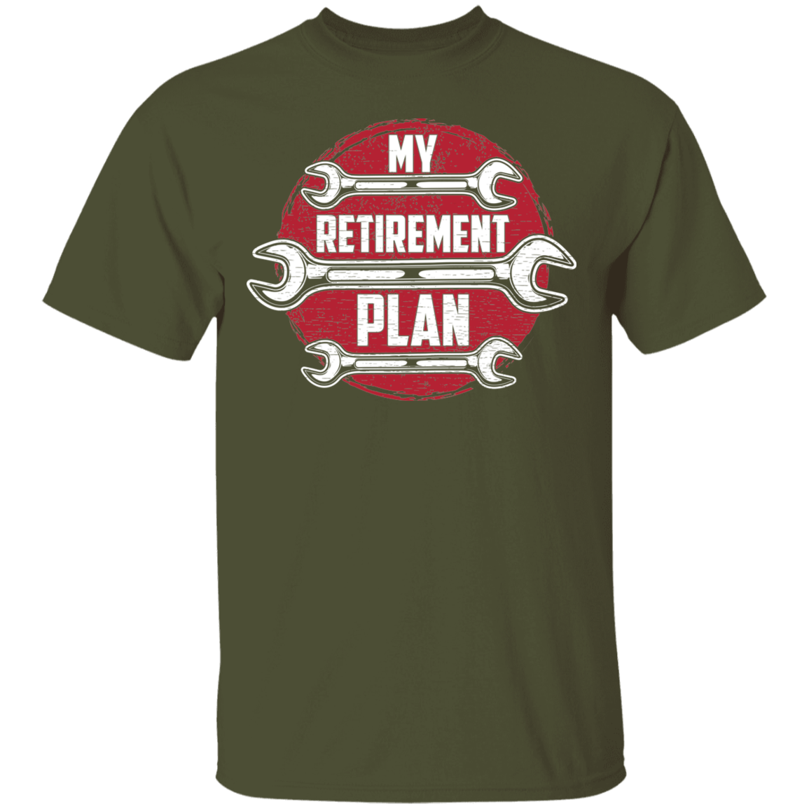 My Retirement Plan is Wrenching Automotive Mechanic T-Shirt