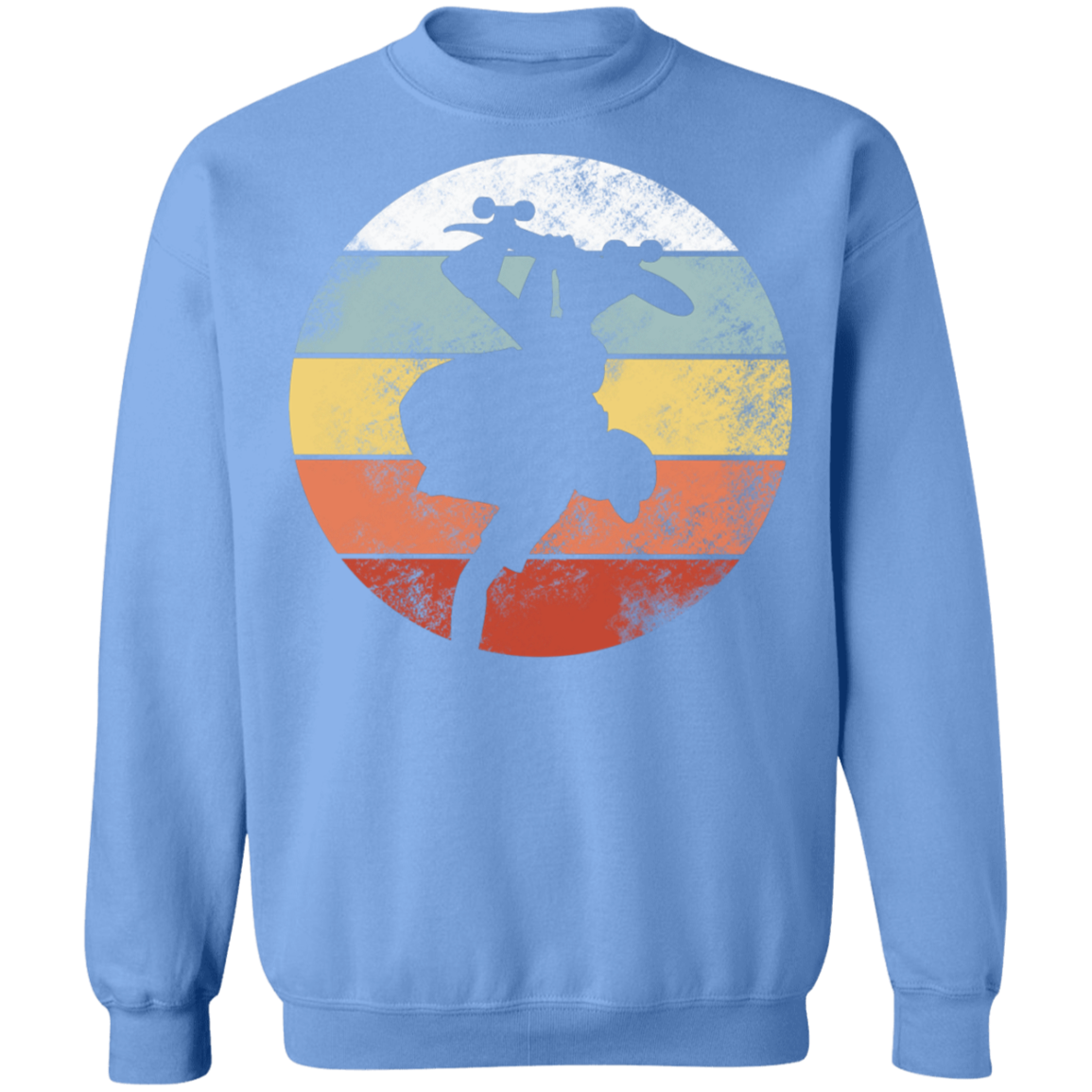 Skateboarding Skateboard Trick Shred Crewneck Sweatshirt