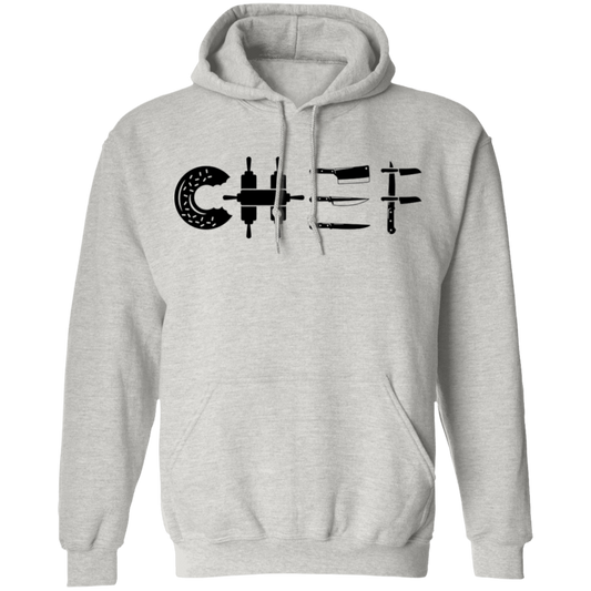 Chef Cooking Knife Pullover Hoodie
