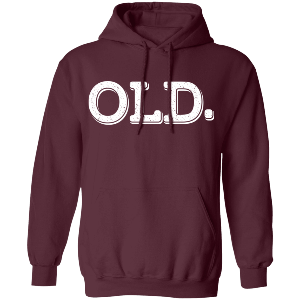 OLD. Funny Birthday Pullover Hoodie
