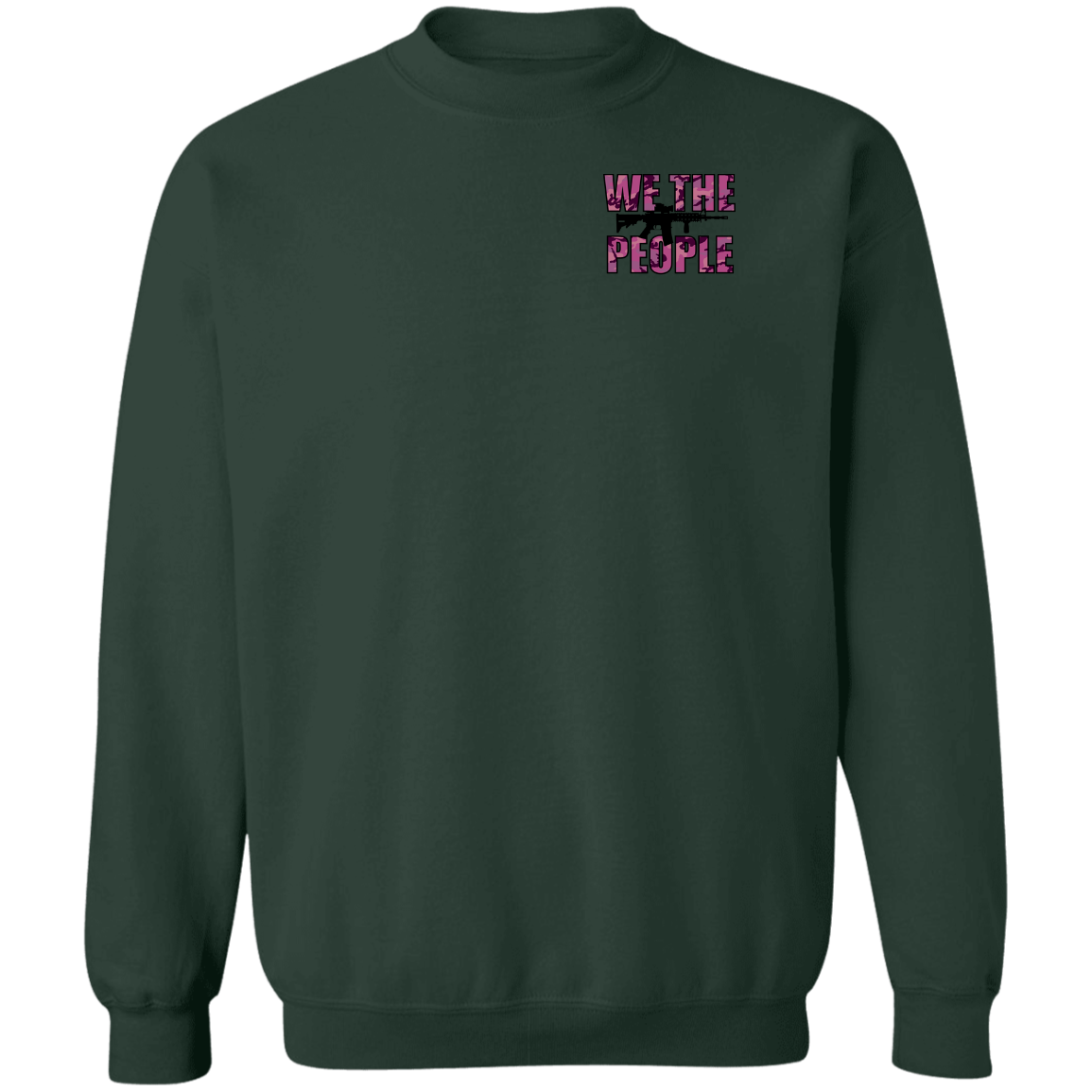 We the People United We Stand Double Sided Crewneck Sweatshirt