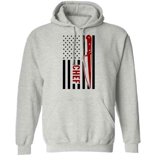 Chef American Flag Cooking Pullover Hoodie