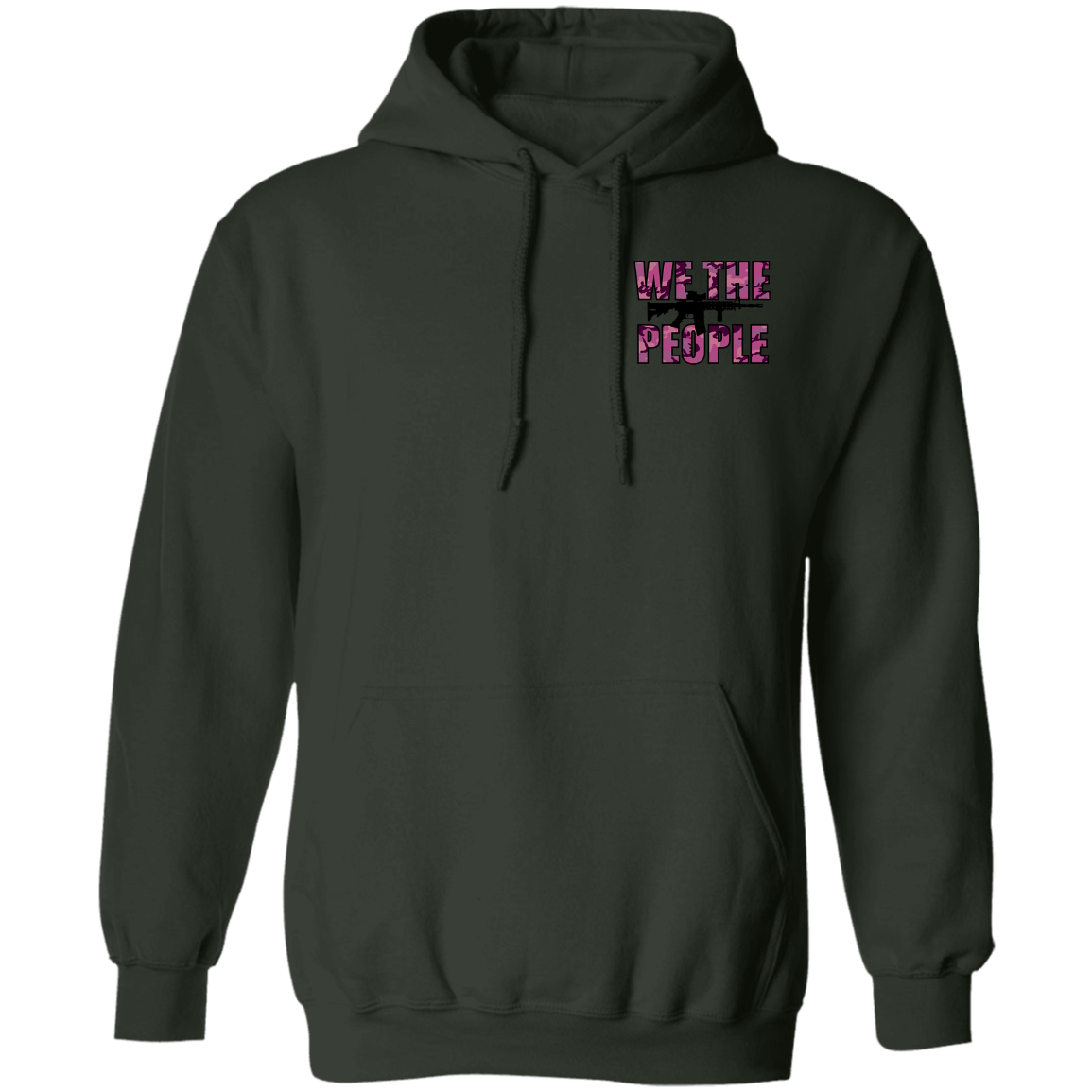 We the People United We StandDouble Sided Pullover Hoodie
