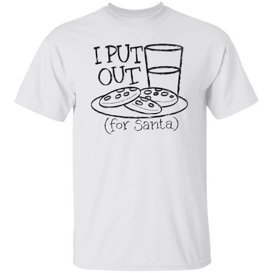 I Put Out For Santa Funny Christmas T-Shirt