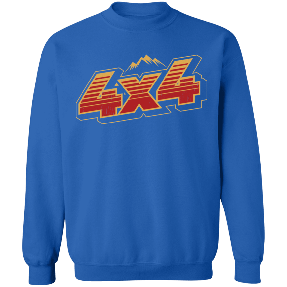 4x4 Off Road Overland Crawling Crewneck Sweatshirt