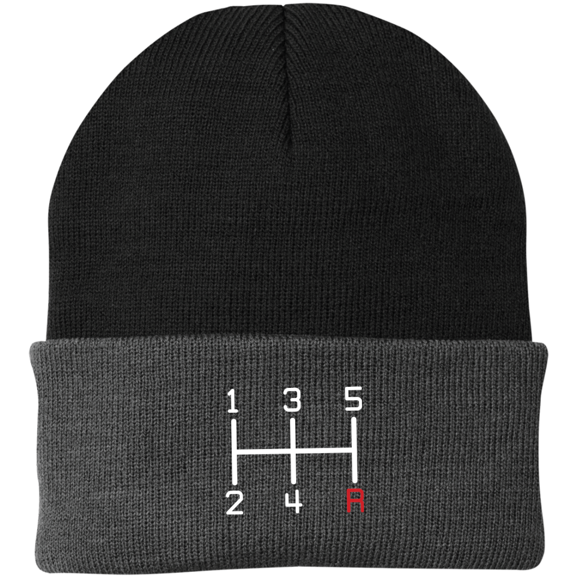 5 Speed Manual Stick Shift Beanie Cap