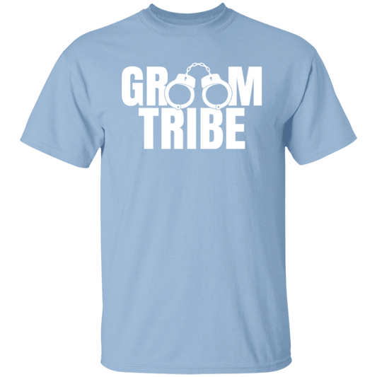 Bachelor Party Wedding Funny Groom Tribe T-Shirt