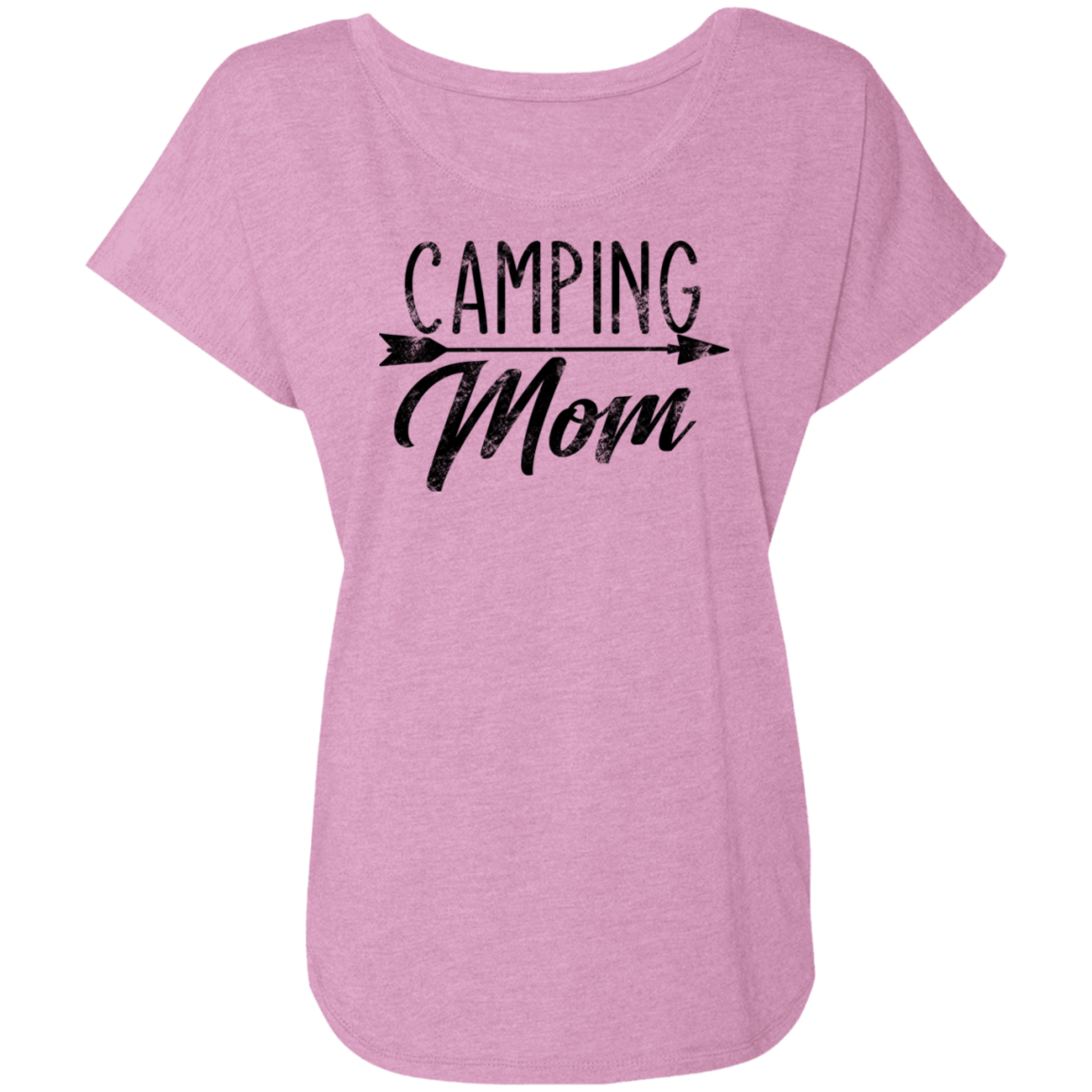 Camping Mom Outdoor Women's Dolman Sleeve