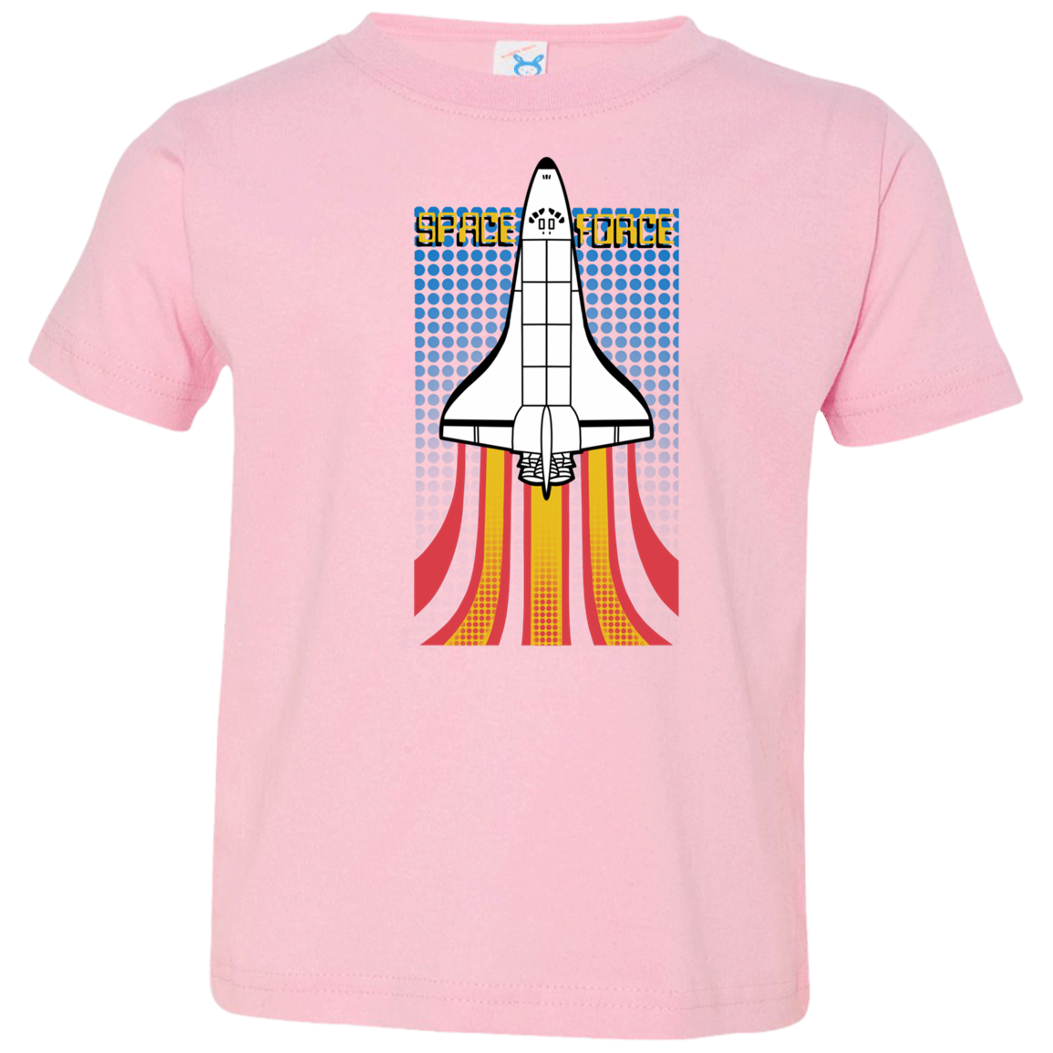 Toddler Space Force Retro 80s Jersey T-Shirt