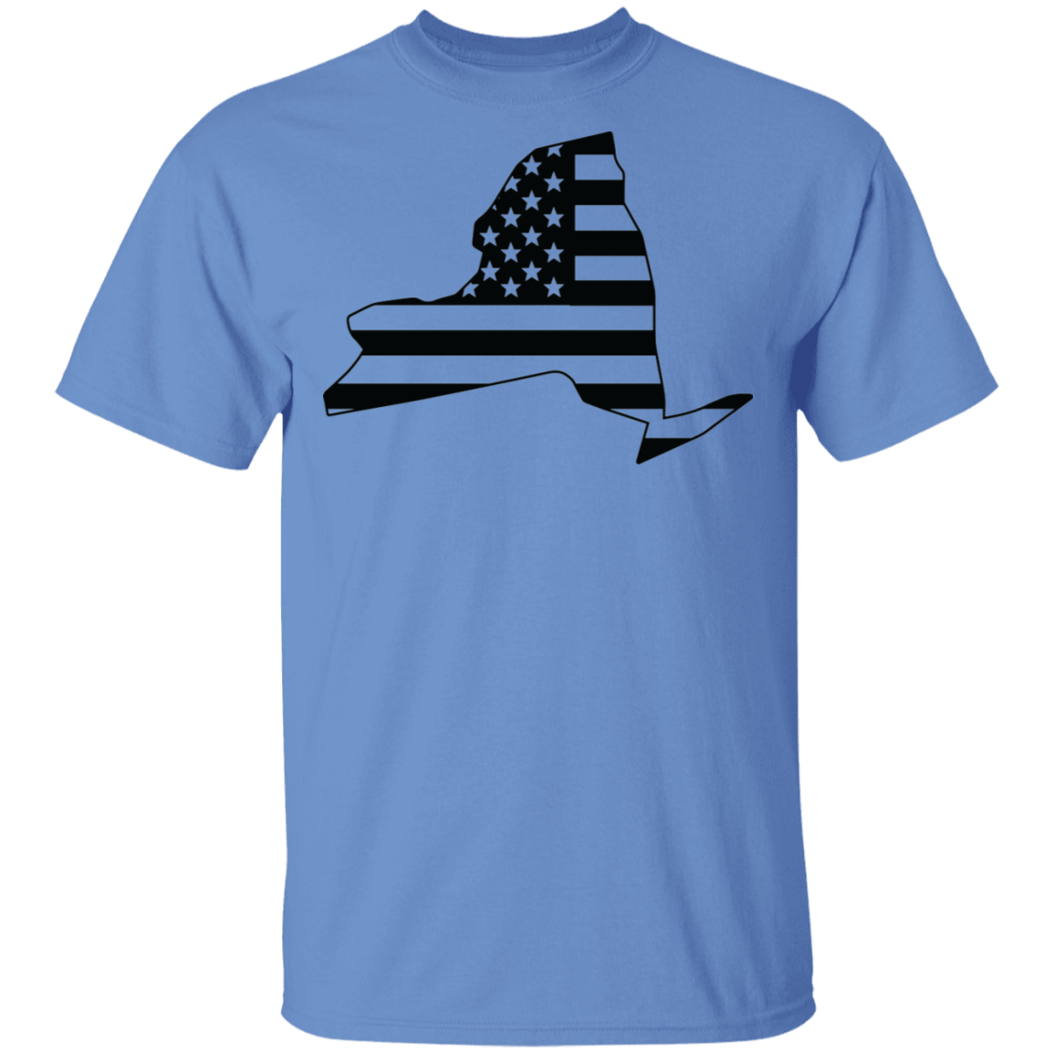 New York NY State American Flag Pride T-Shirt