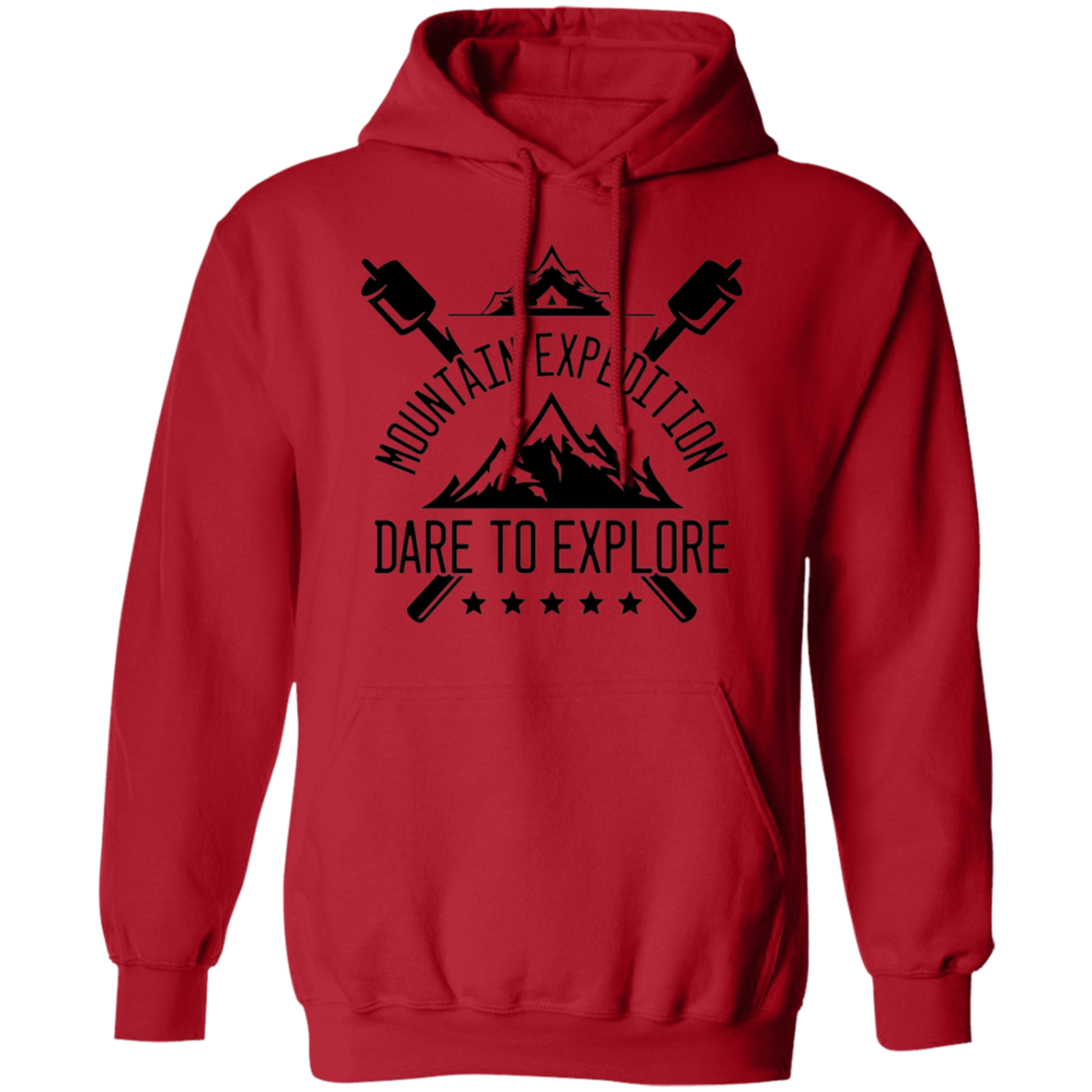 Mountain Expedition Dare to Explore Camping Pullover Hoodie