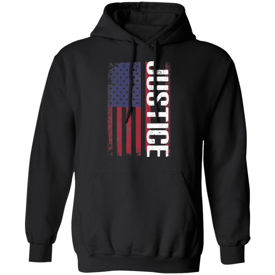 Justice American Flag Pullover Hoodie