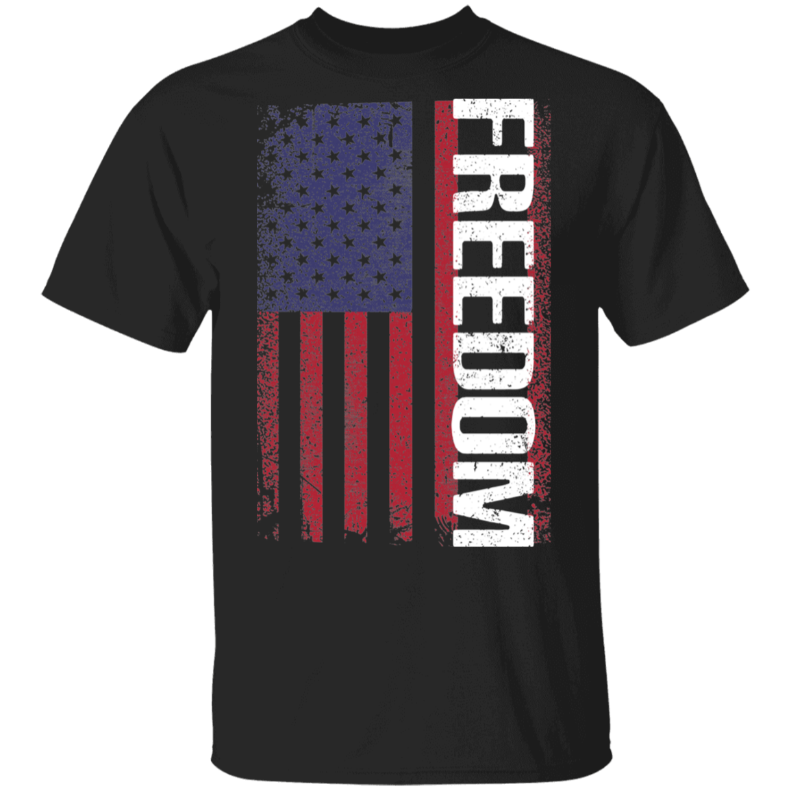 Freedom American Flag USA T-Shirt