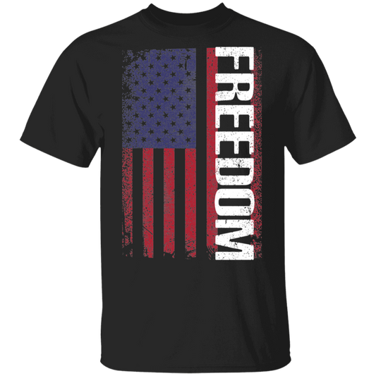 Freedom American Flag USA T-Shirt