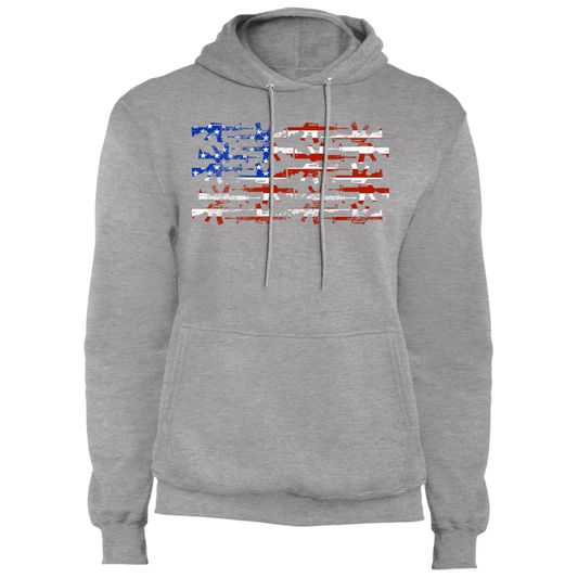 Firearm American Flag Pullover Hoodie