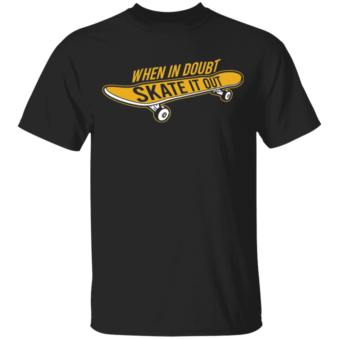 When In Doubt Skate It Out Skateboarding Skateboard Youth T-Shirt