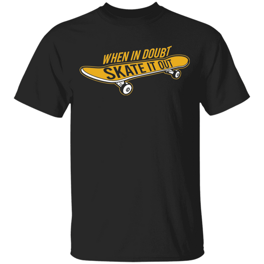 When In Doubt Skate It Out Skateboarding Skateboard Youth T-Shirt