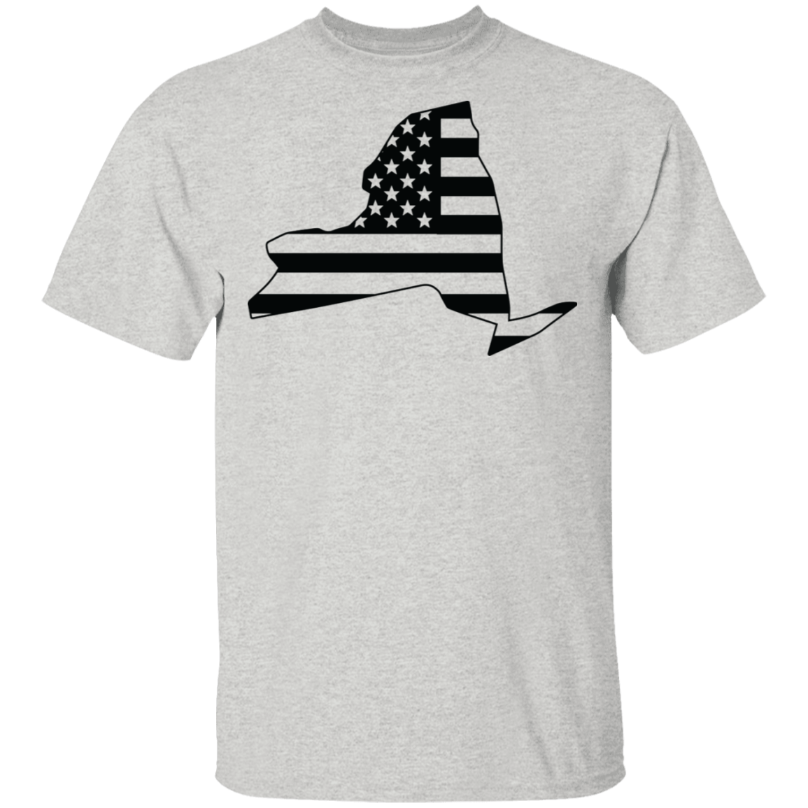 New York NY State American Flag Pride T-Shirt