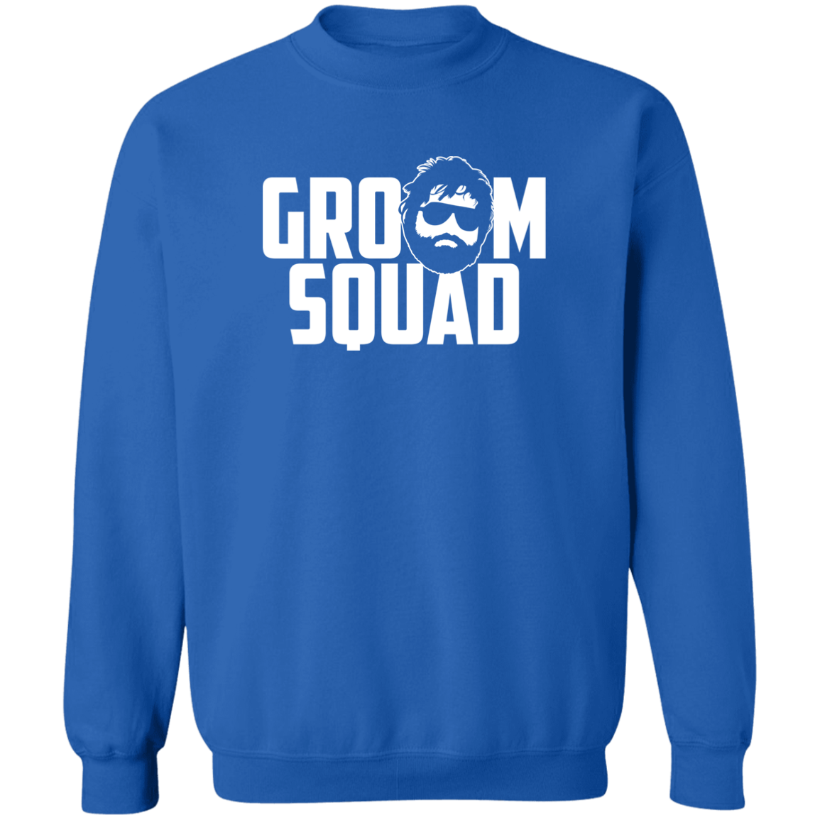 Bachelor Party Wedding Groom Squad Crewneck  Sweatshirt