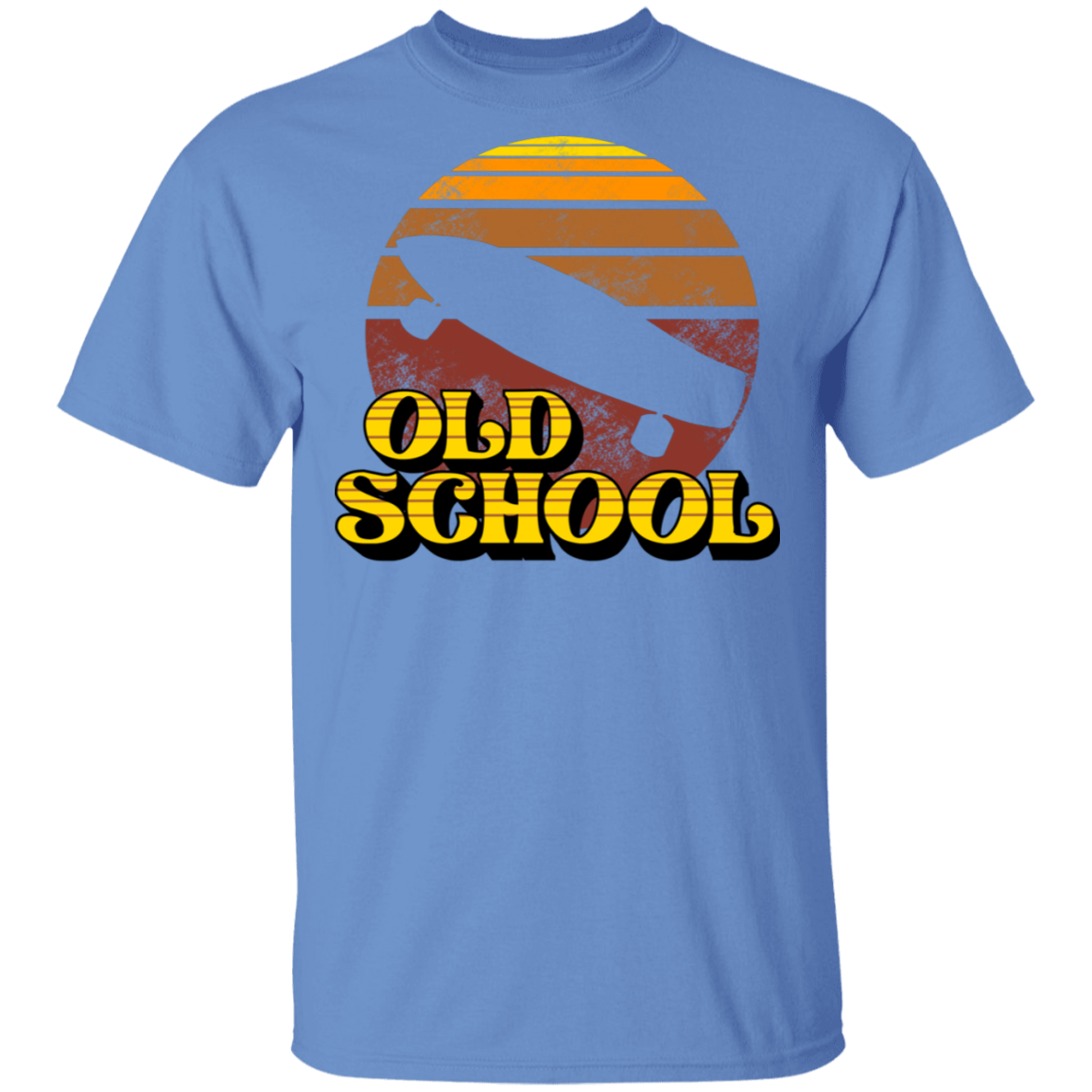 Old School Skateboard Short Board Long Board T-Shirt