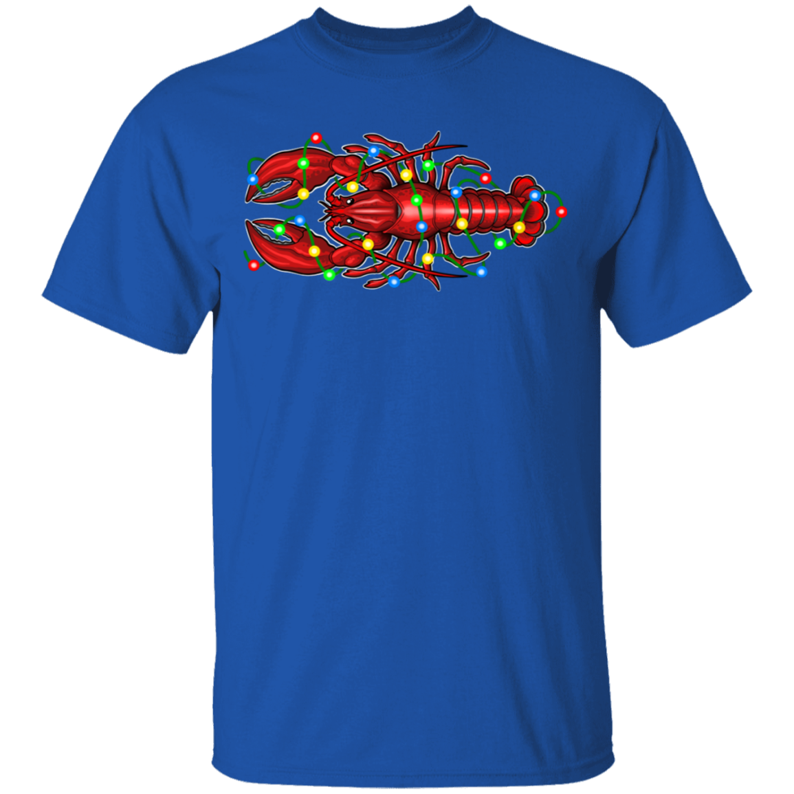 Lobster Merry Christmas Saltwater T-Shirt
